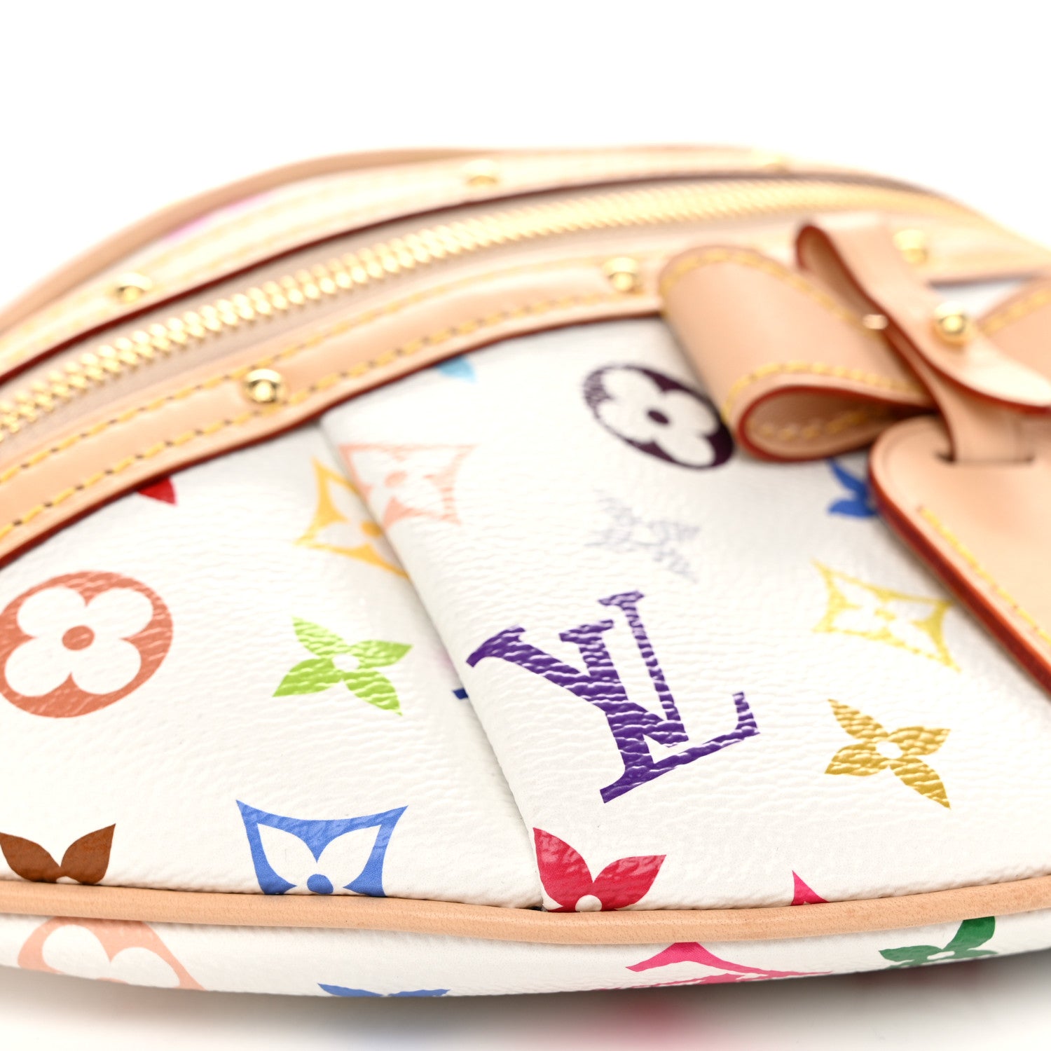 Louis Vuitton LV X TM Monogram Multicolor High Rise Bumbag White 8 of 10