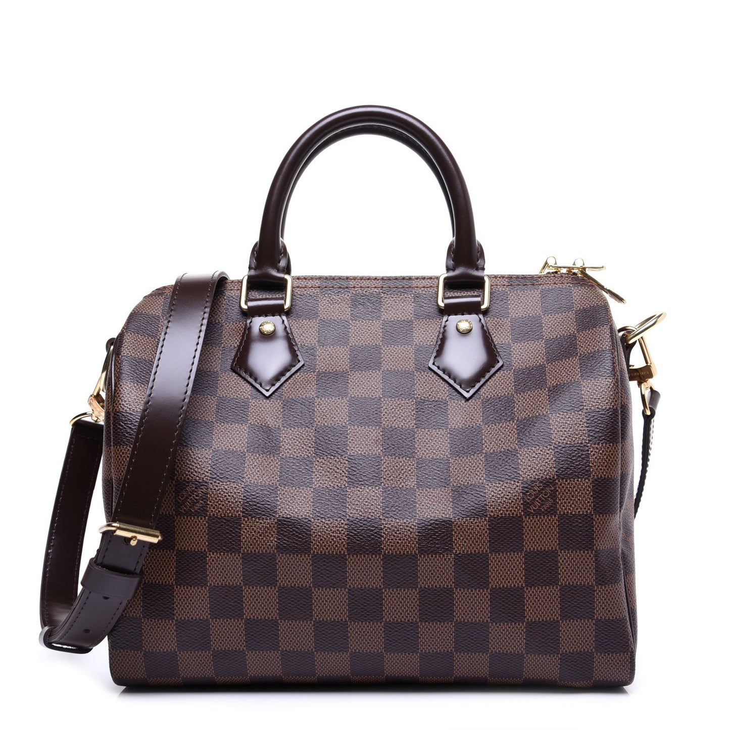 Damier Ebene Speedy Bandouliere 25
