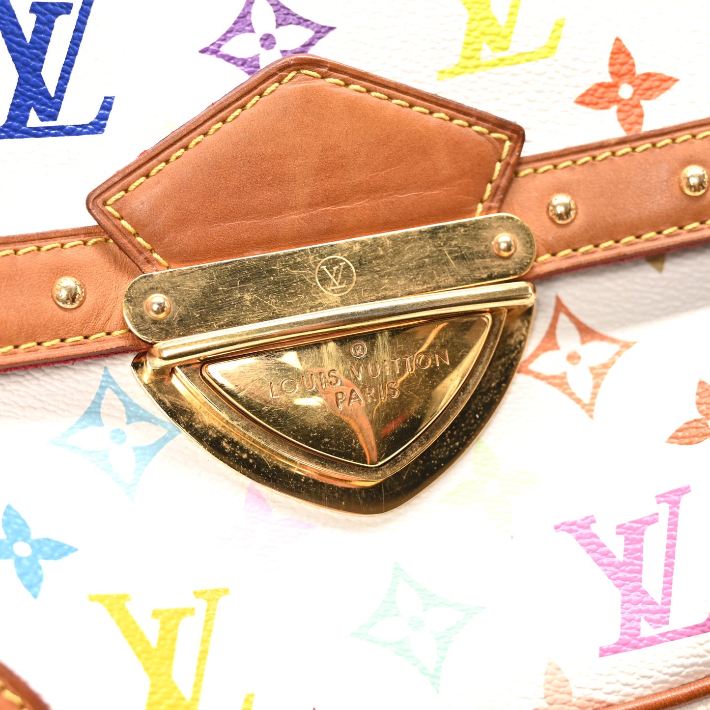 Monogram Multicolor Rita White