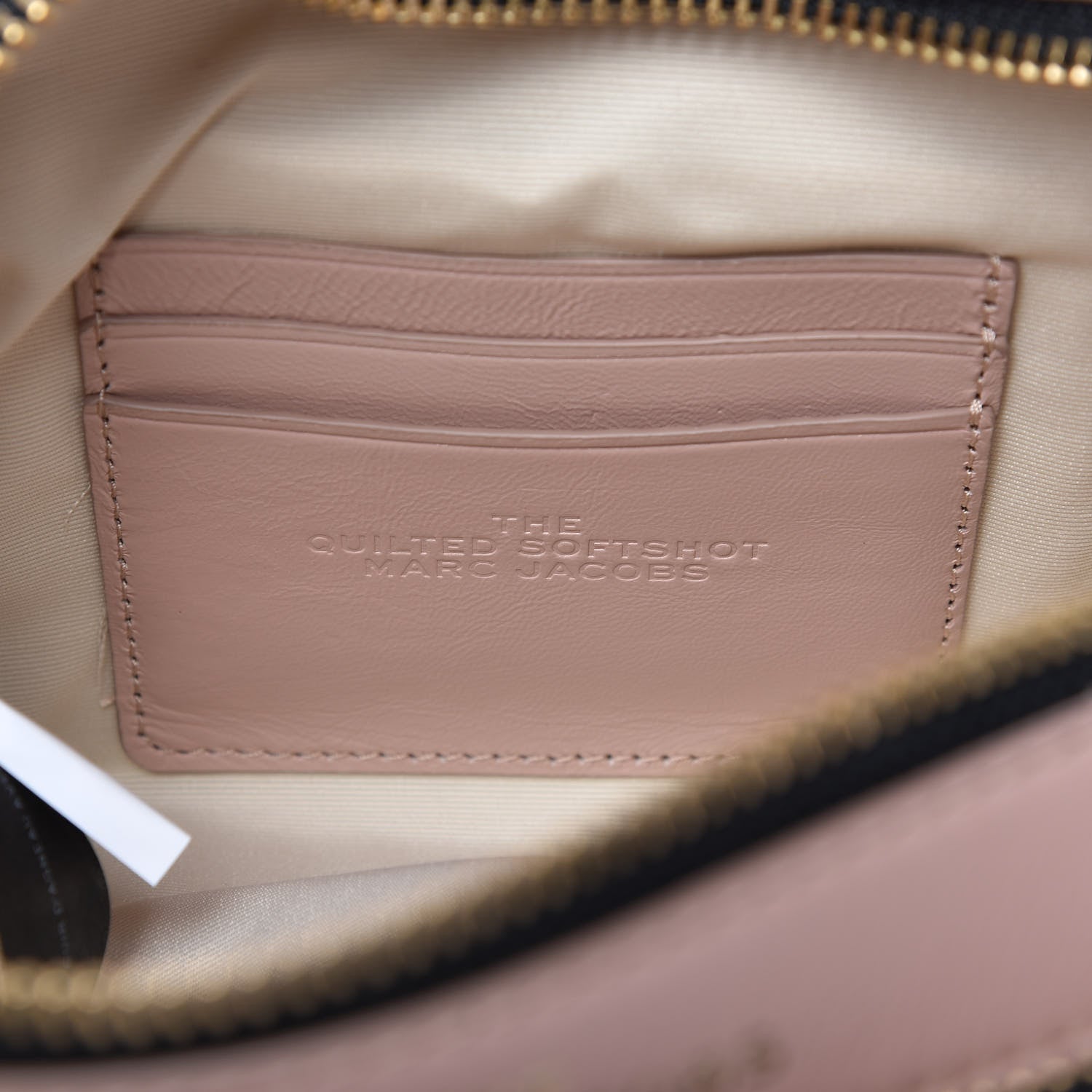 Marc Jacobs Calfskin Quilted The Softshot 21 Bag Nude 8 of 8