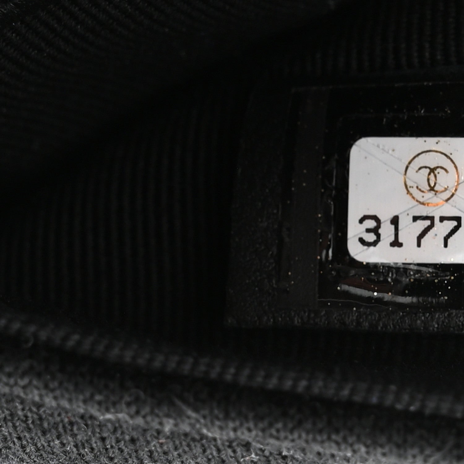 Chanel Jersey Fabric Quilted Foldable Tote With Chain Black Multicolor 11 of 19