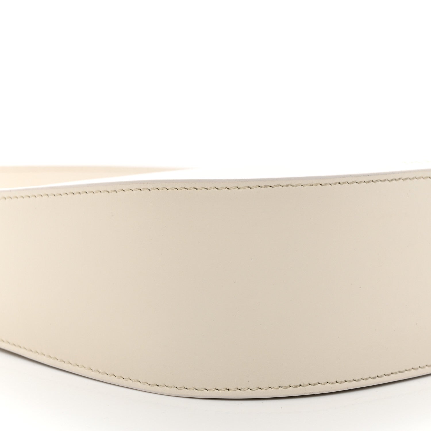 The Row Smooth Calfskin Half Moon Shoulder Bag New Ivory 8 of 9