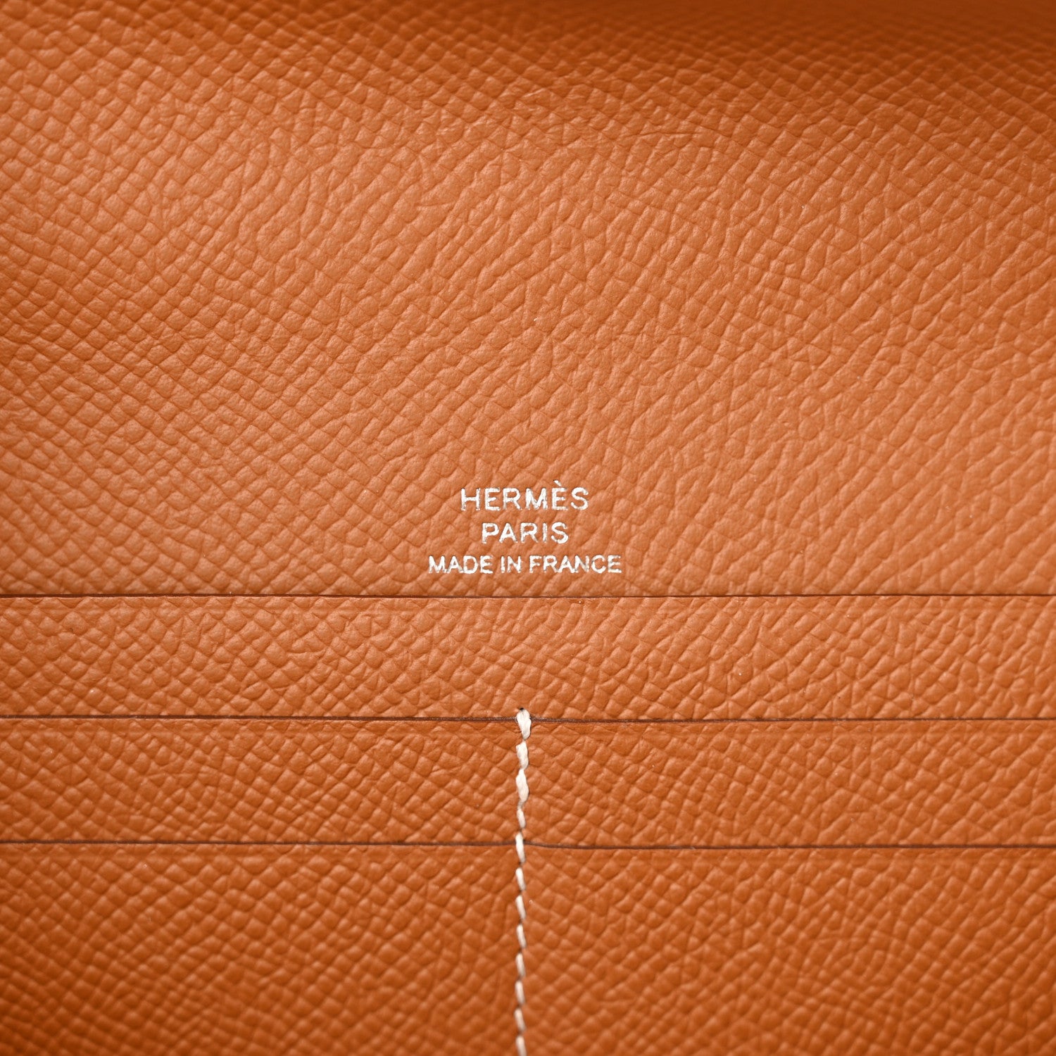 Hermes Epsom Maillon Wallet To Go Gold 6 of 11