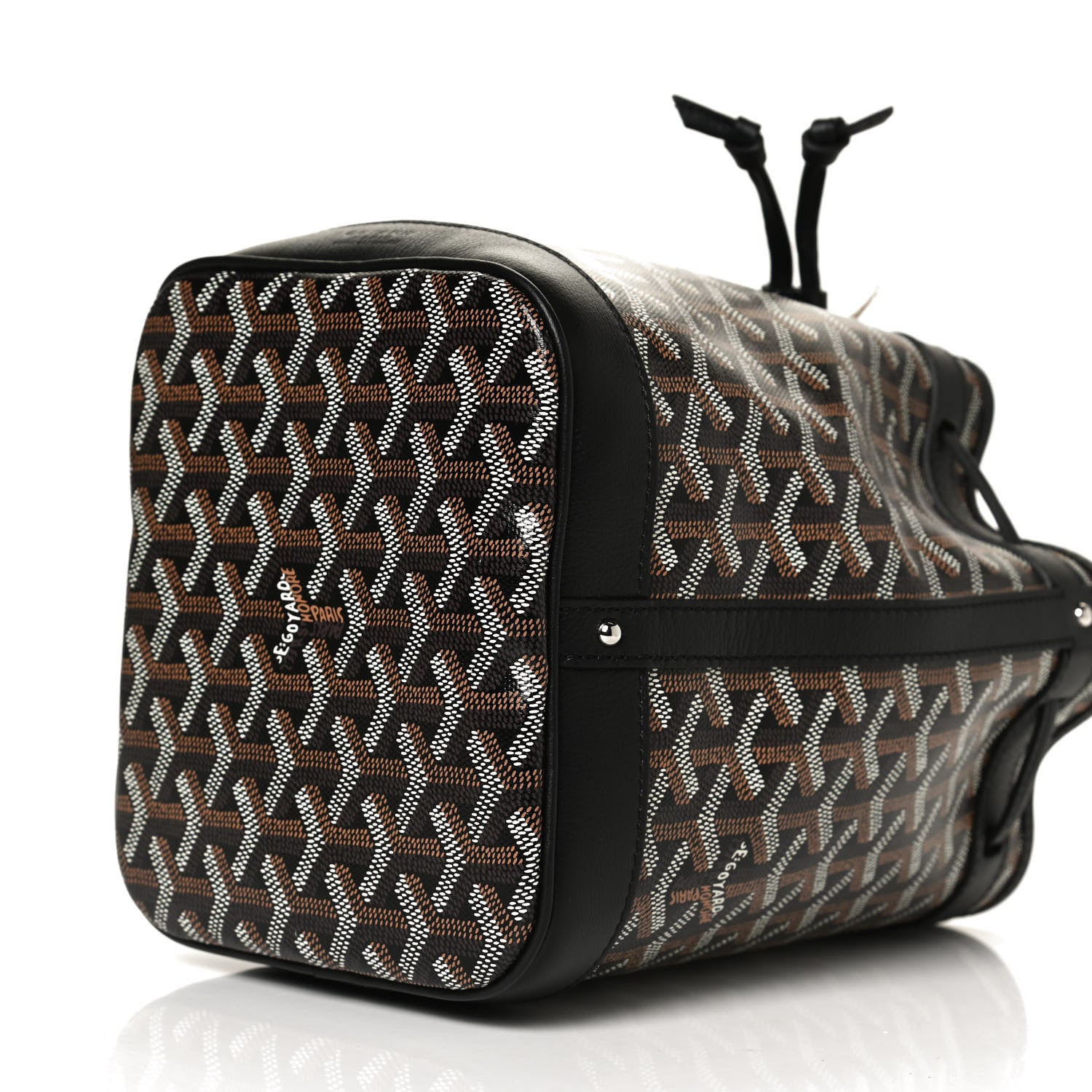 Goyard Goyardine Petit Flot Bucket Bag PM Black 9 of 9