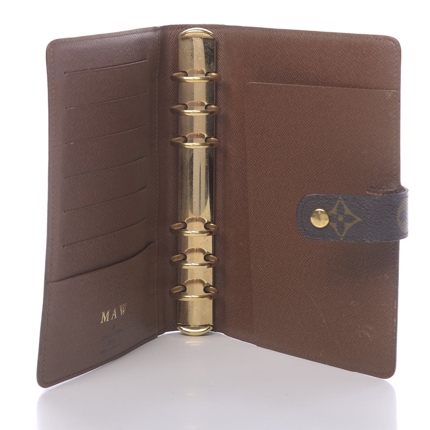 Monogram Medium Ring Agenda Cover