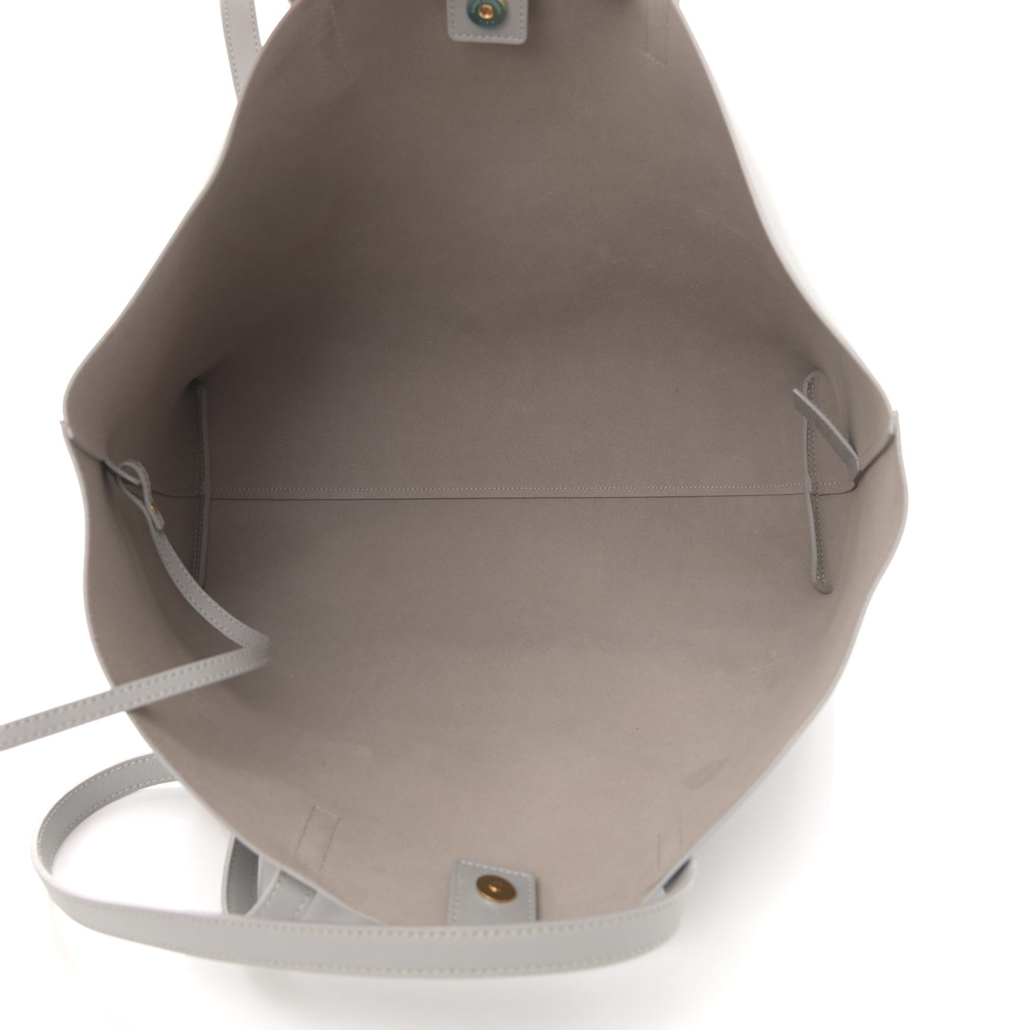 Calfskin Large Shopping Tote Granite