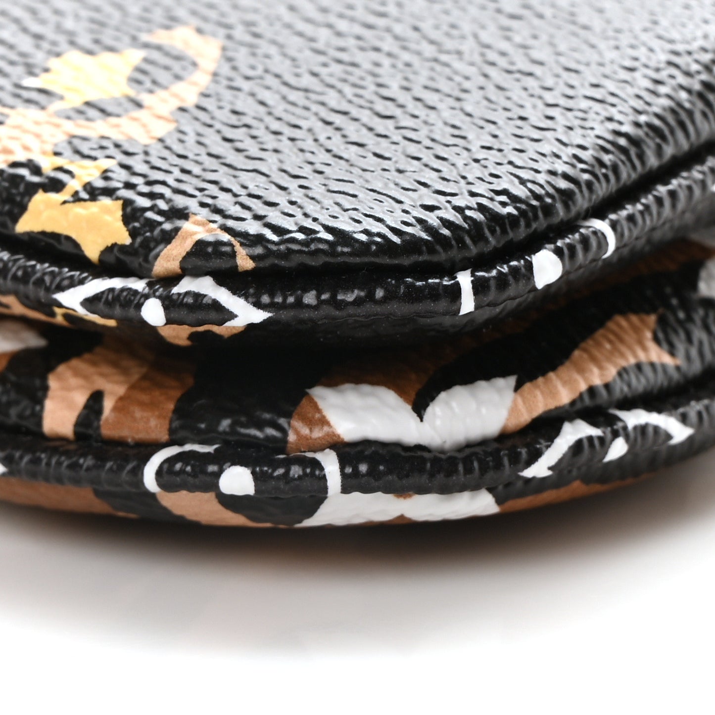 Monogram Giant Jungle Pochette Double Zip Black