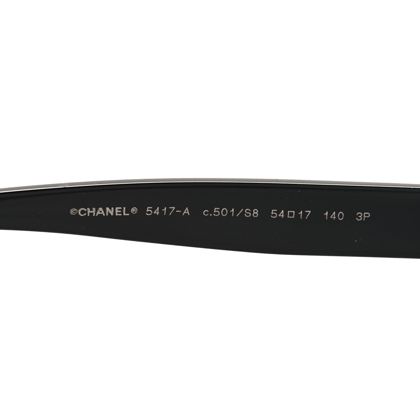 Acetate Polarized Square Sunglasses 5417-A Black