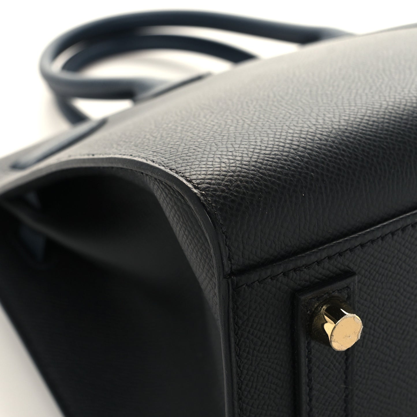 Epsom Casaque Birkin Sellier 30 Bleu Indigo Black Bleu Frida