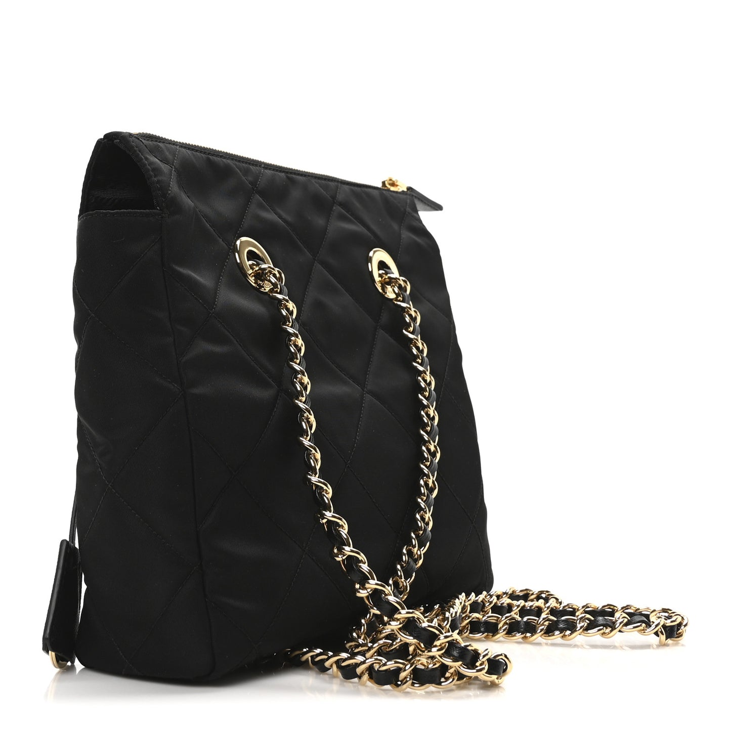 Re-Nylon Saffiano Stitched Re-Edition 1995 Shoulder Bag Black