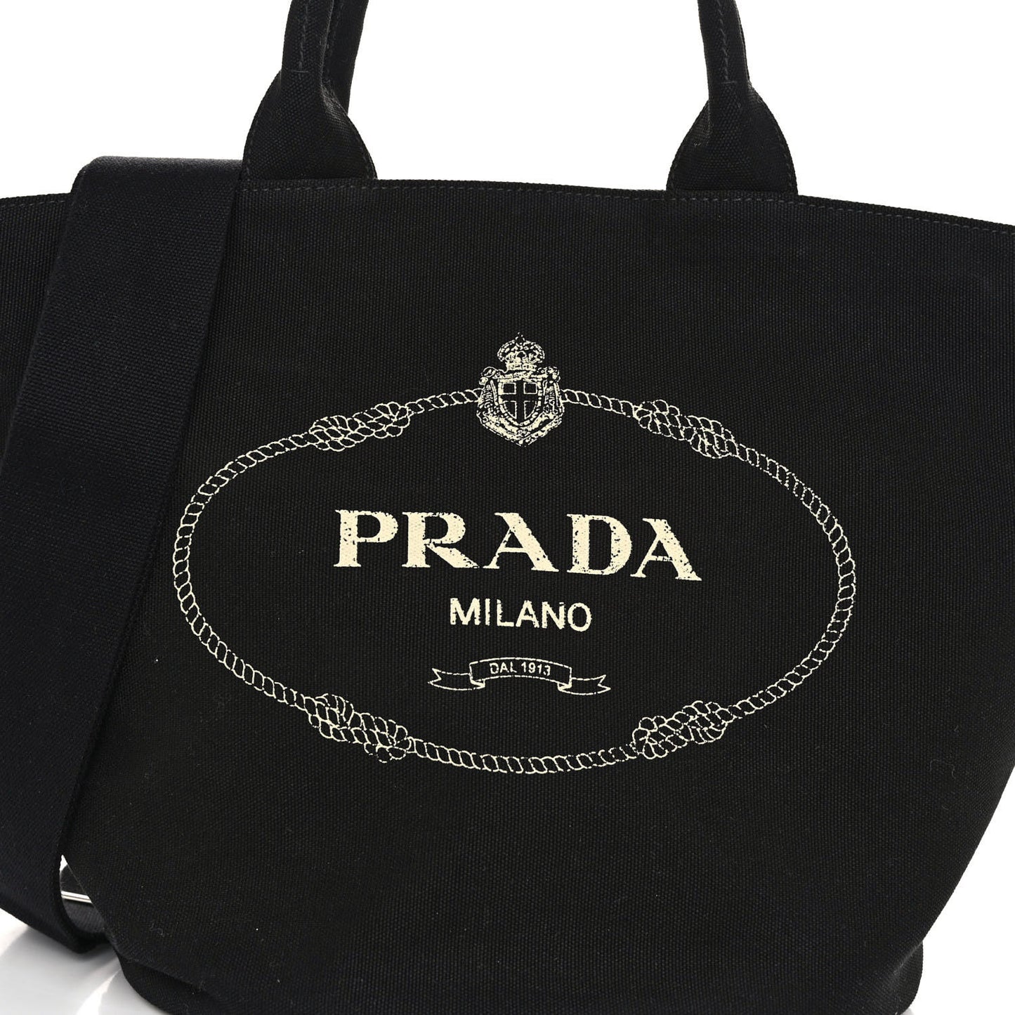 Canapa Small Shopping Tote Black