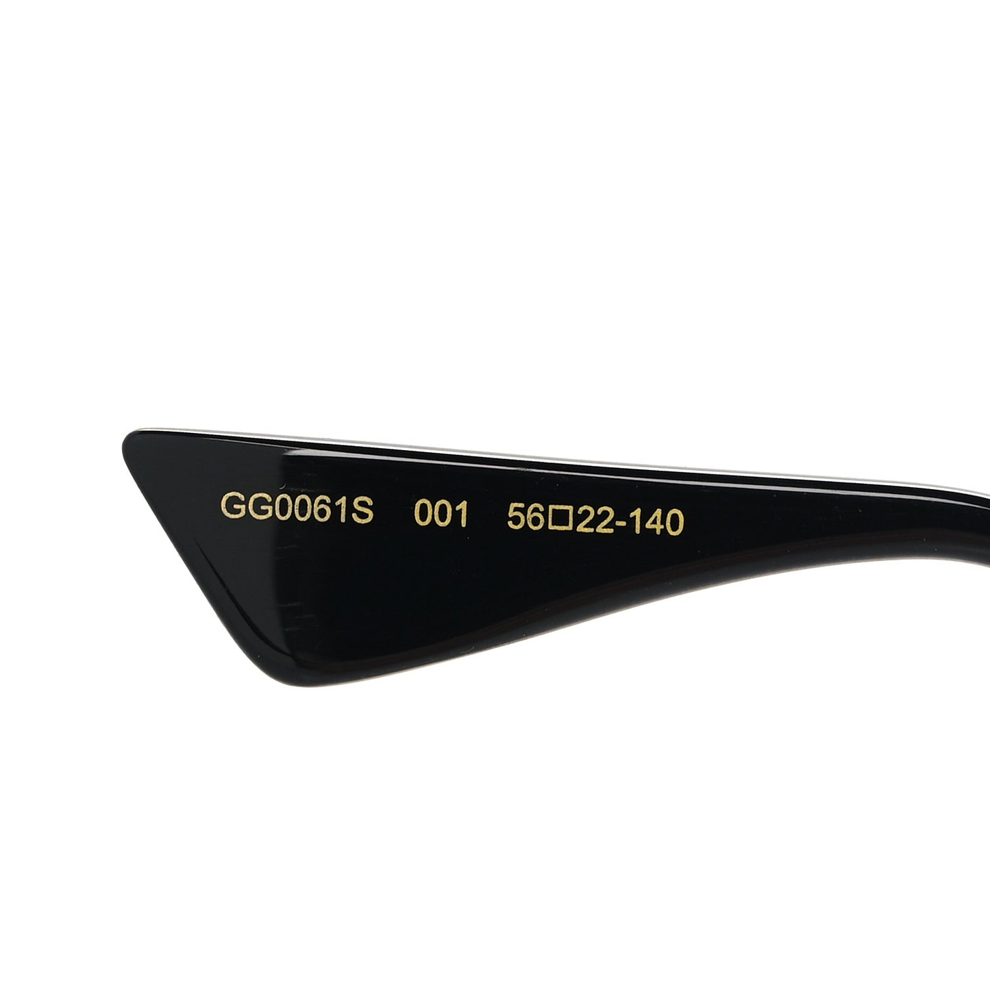 Metal Round Frame Sunglasses GG0061S Black