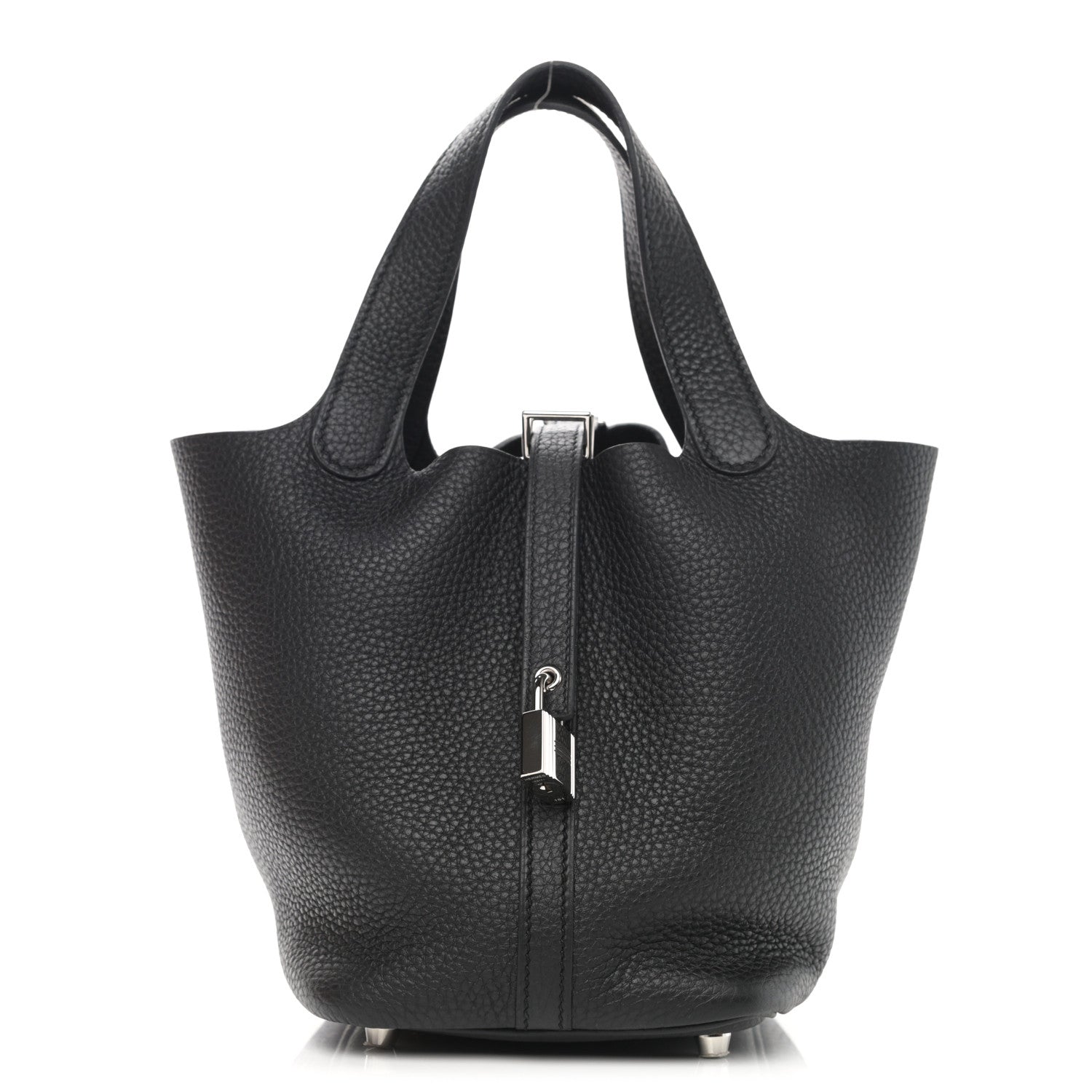 Hermes Taurillon Clemence Picotin Lock 18 PM Black 1 of 9