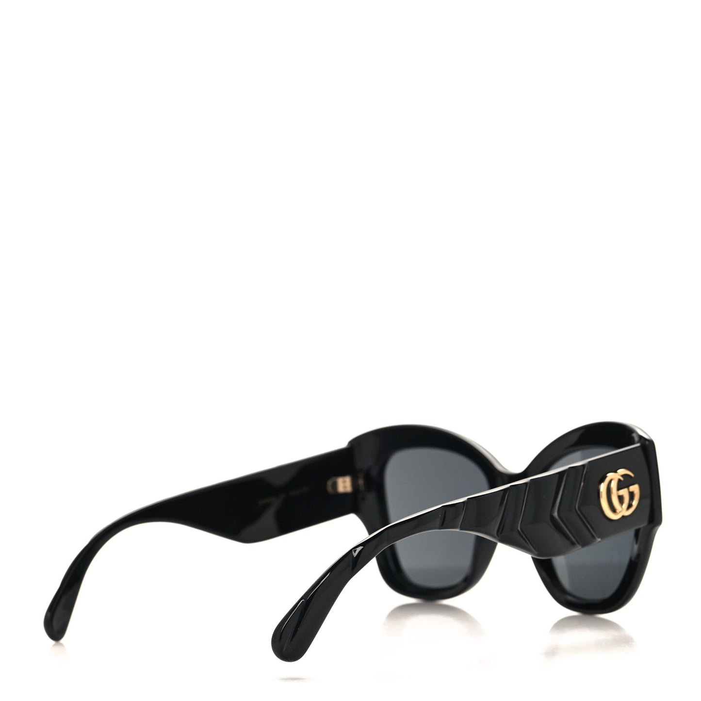 Acetate GG Butterfly Sunglasses GG0808S Black