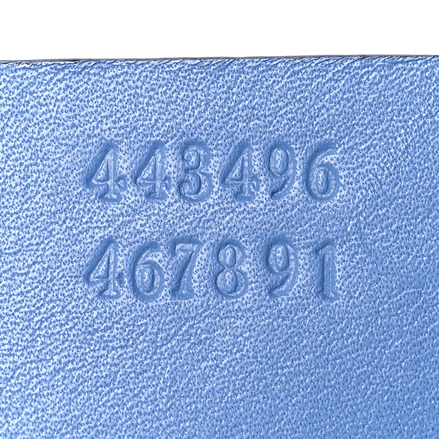 Gucci Calfskin Matelasse Medium GG Marmont Shoulder Bag Clear Sky Blue 7 of 13