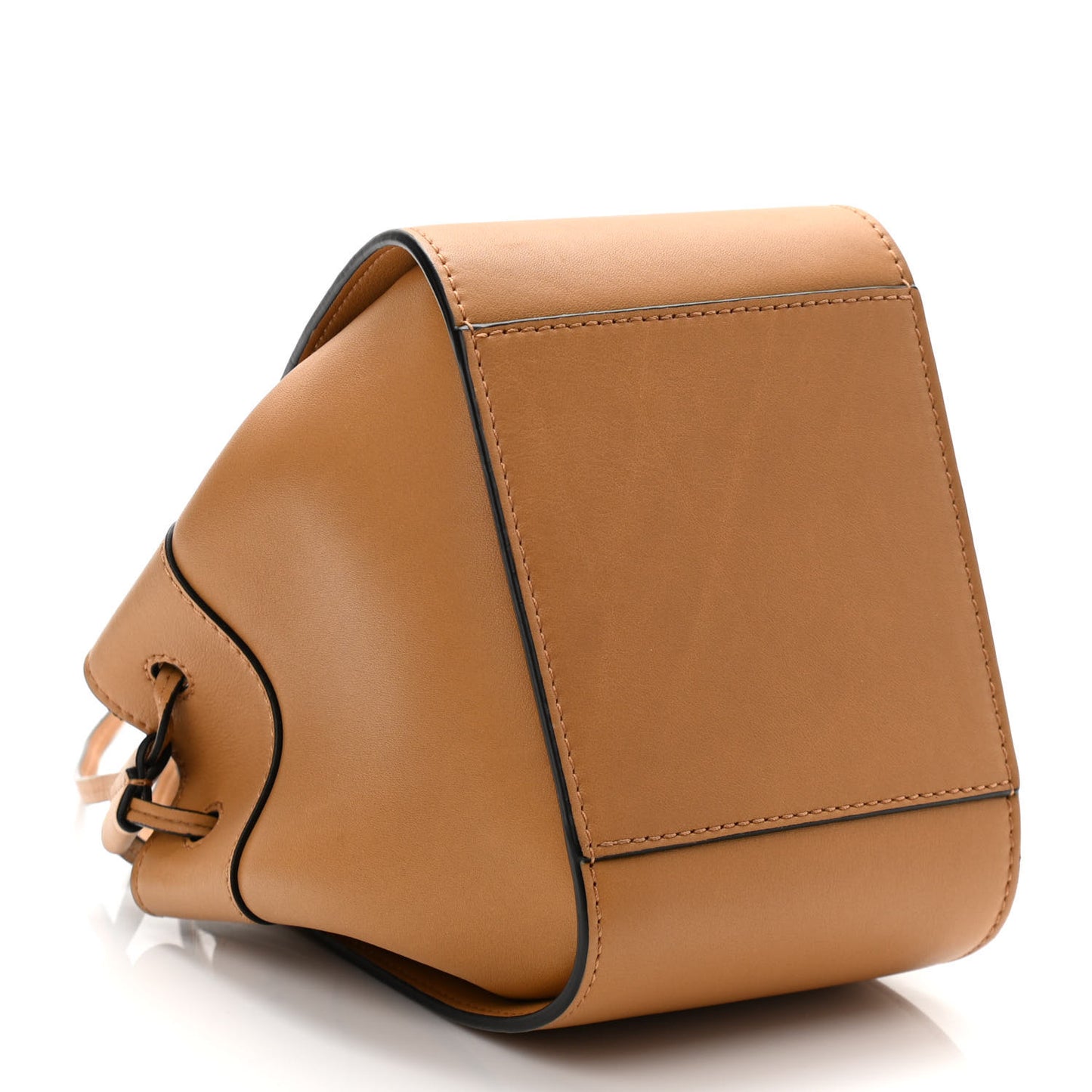 Calfskin Mini Hammock Shoulder Bag Tan