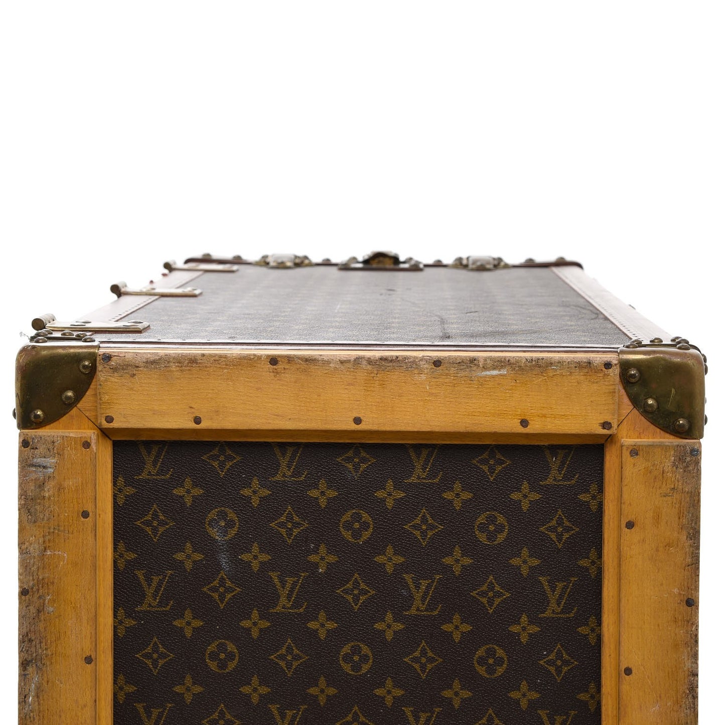 Monogram Stokowski Secretary Desk Trunk
