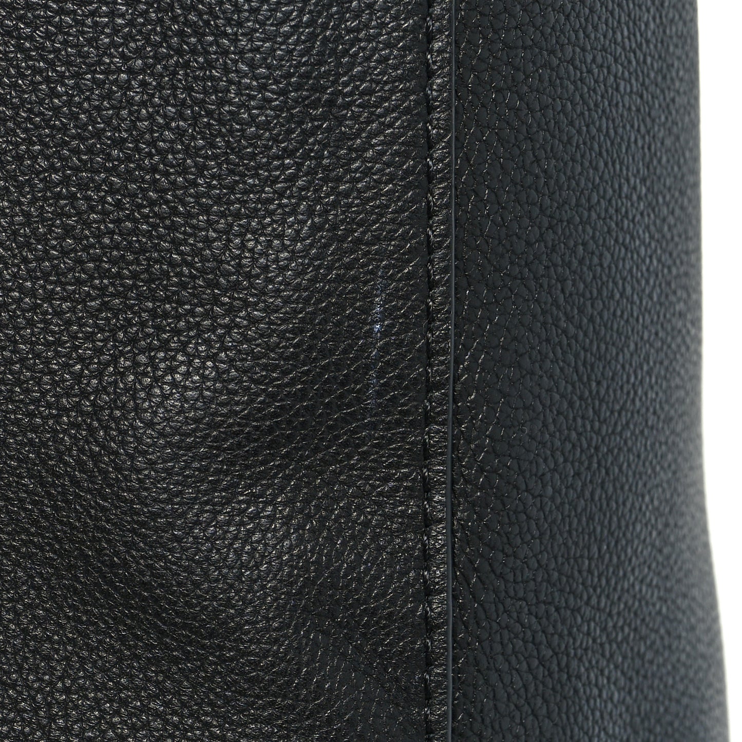 Calfskin Lockme Hobo Black