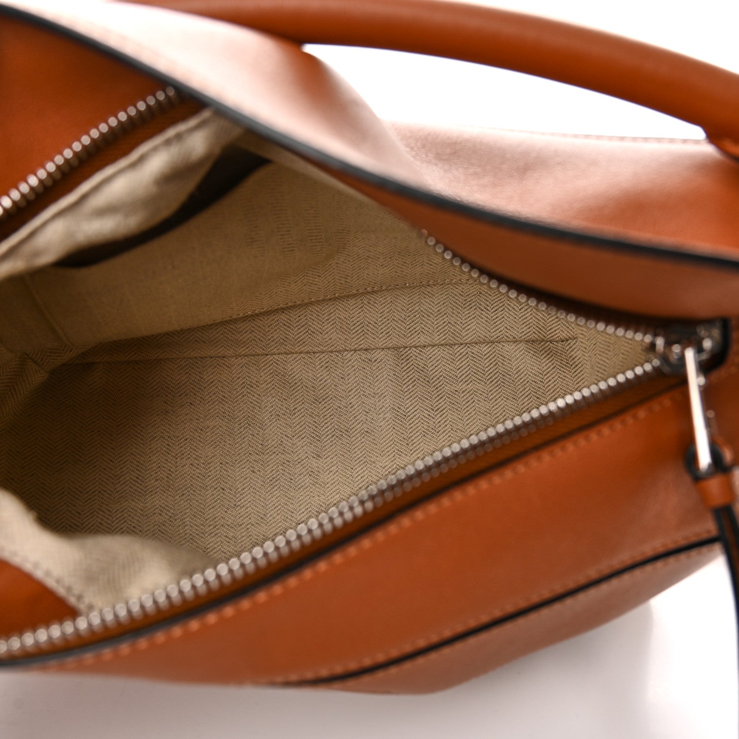 Loewe Calfskin Small Puzzle Bag Tan 5 of 11
