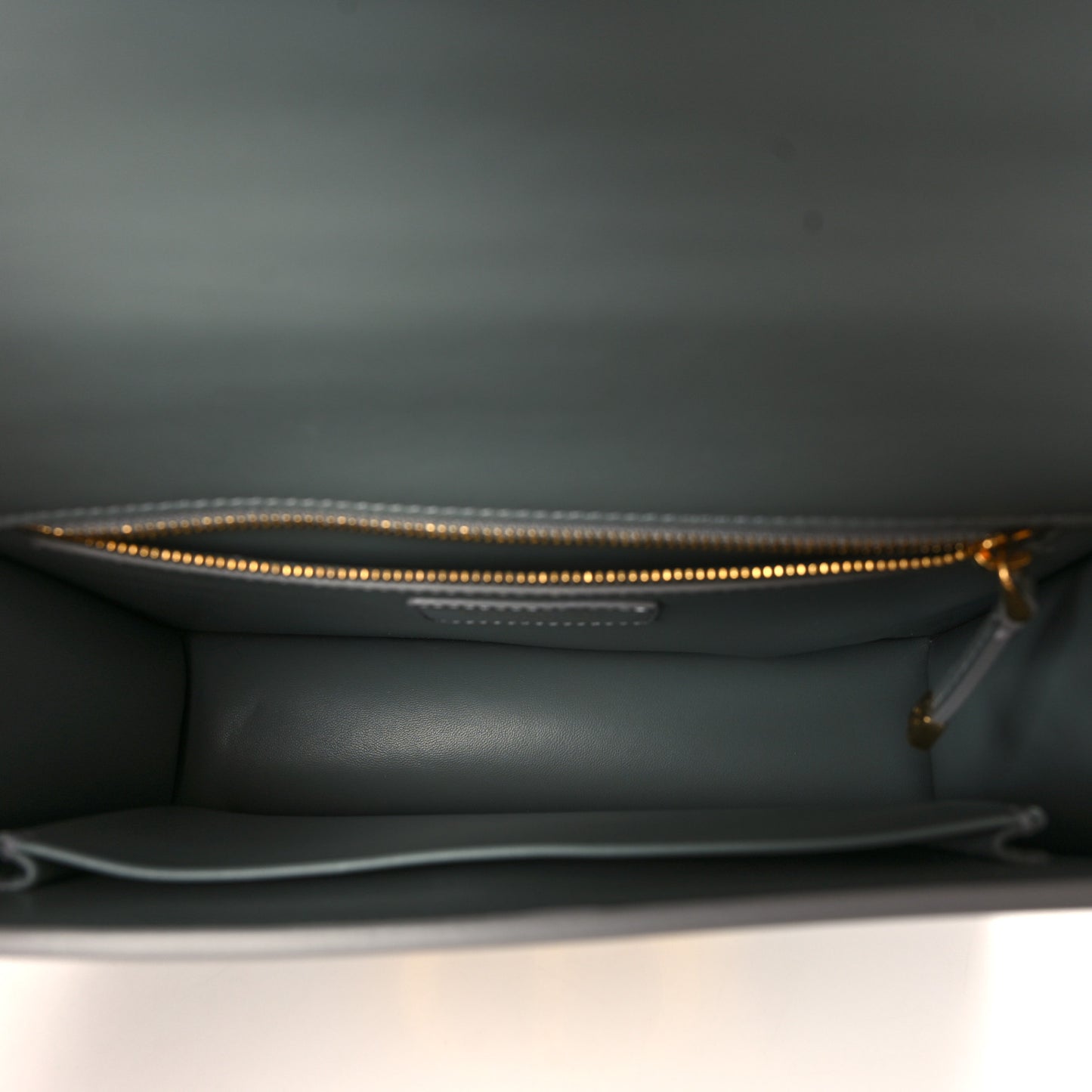 Smooth Calfskin 30 Montaigne Flap Bag Gray