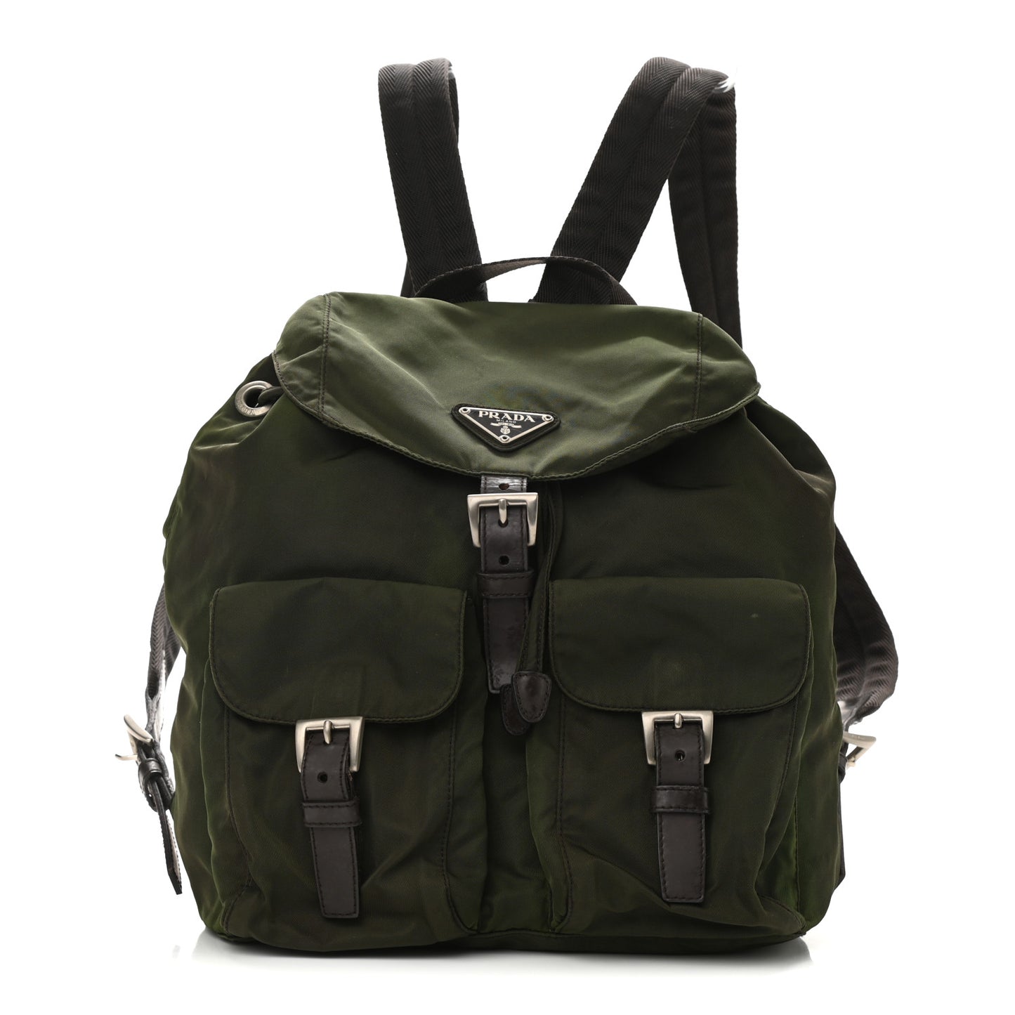 Nylon Vela Backpack Green