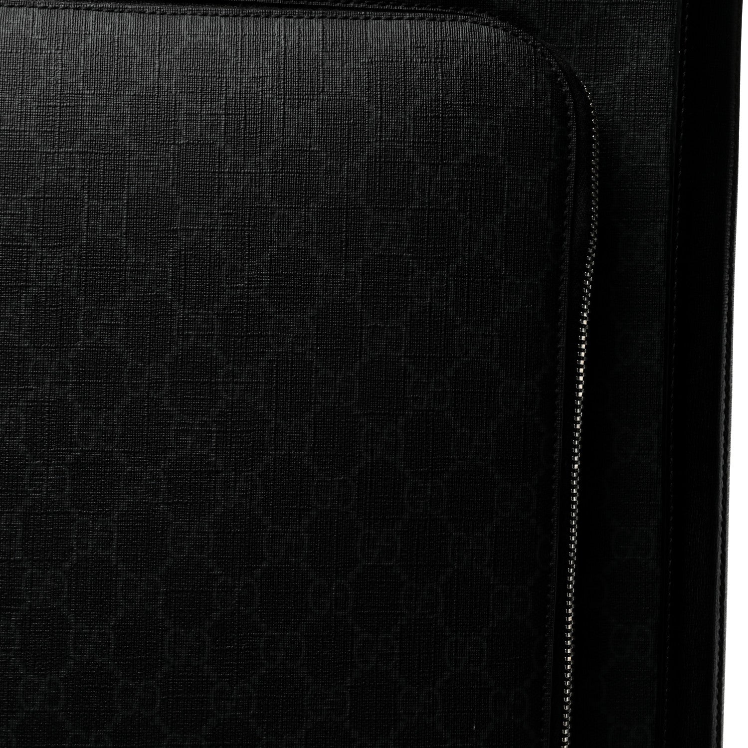 Gucci GG Supreme Monogram Large Four Wheel Suitcase Black Grey 7 of 14