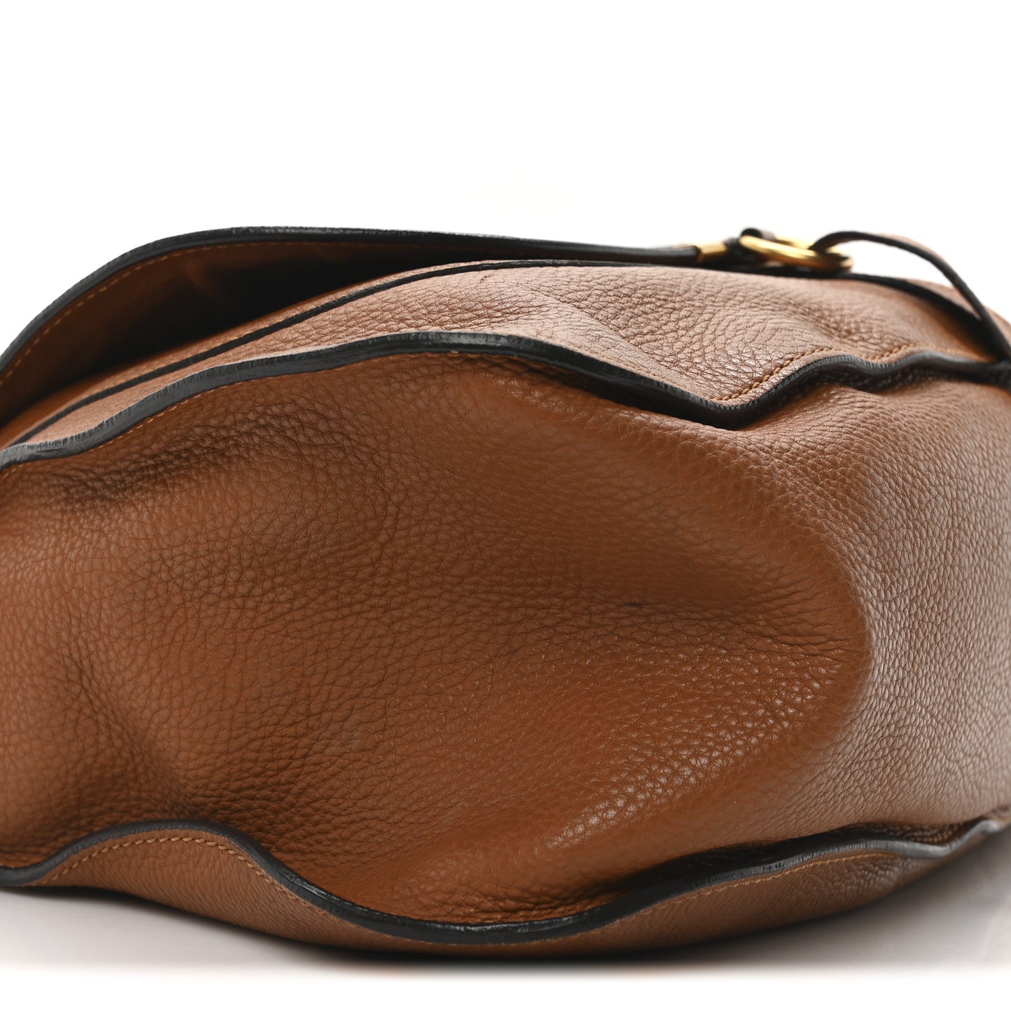 Calfskin Large Marcie Satchel Tan