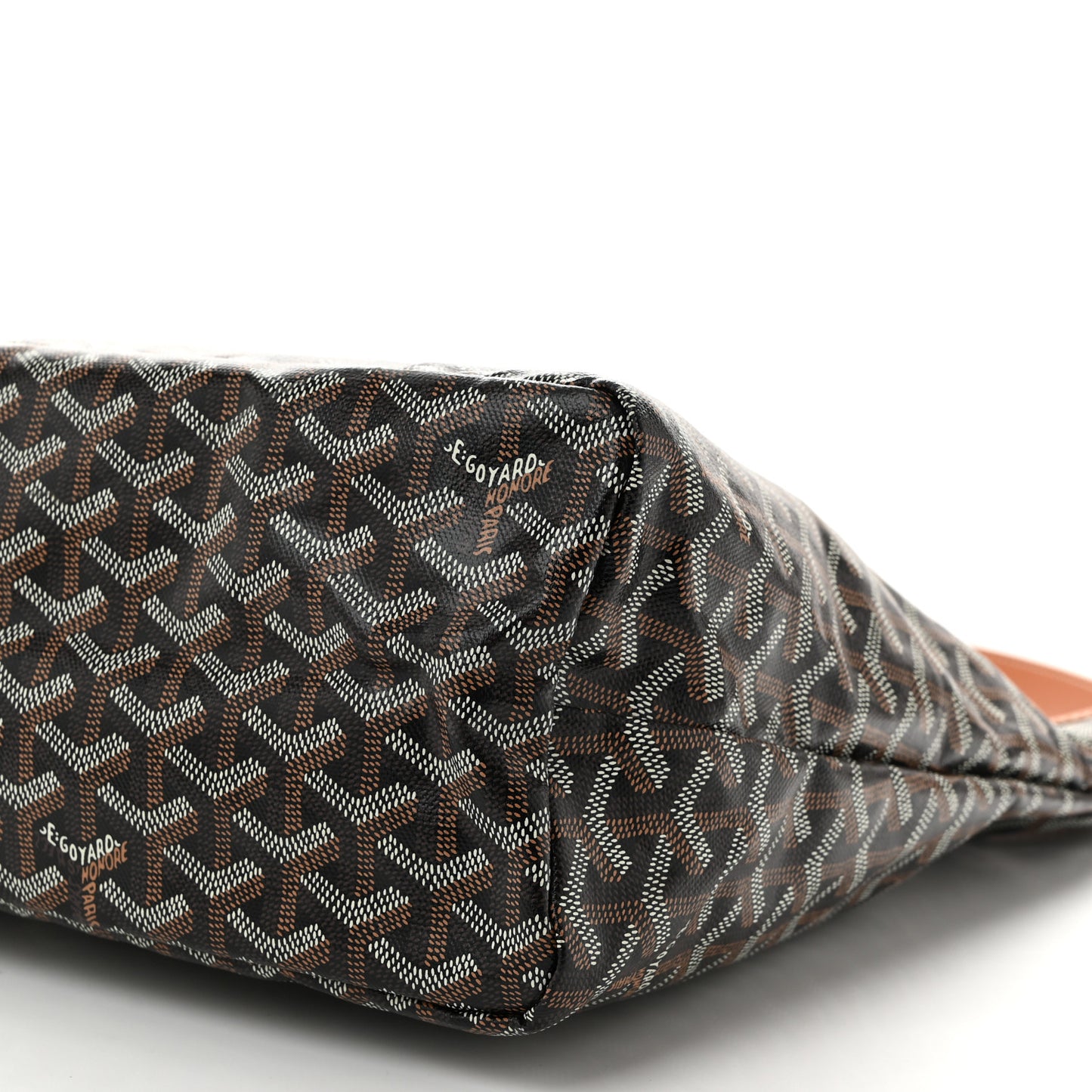 Goyardine Boheme Hobo Black Gold