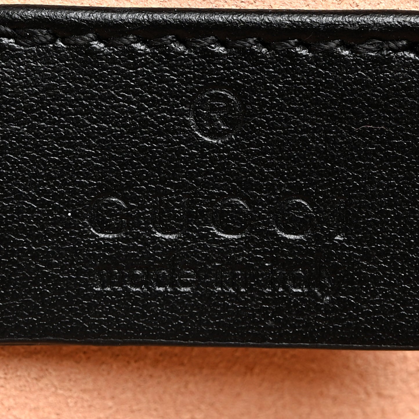 Calfskin Matelasse Aria Super Mini GG Marmont Shoulder Bag Black