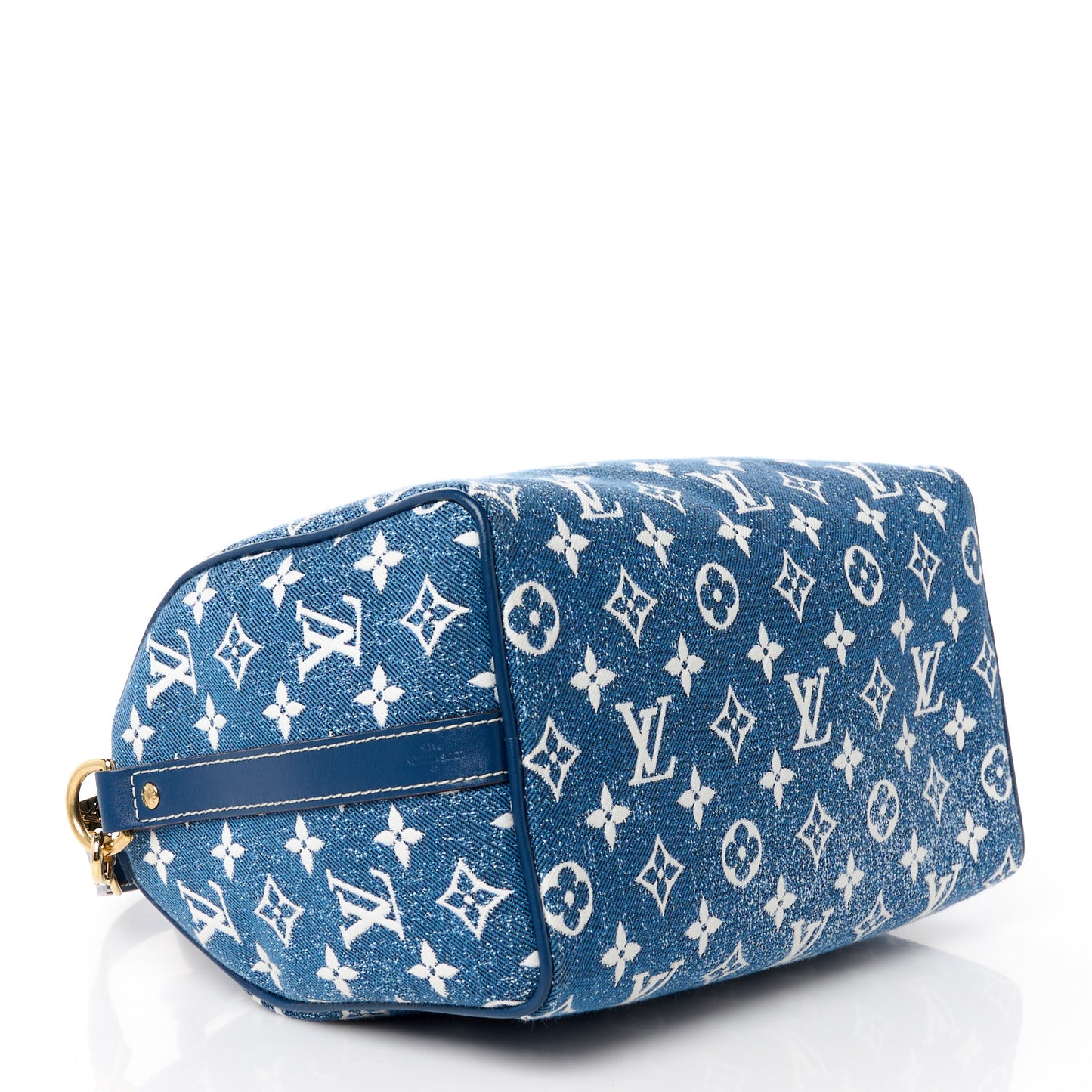 Monogram Jacquard Denim Speedy Bandouliere 25 Bleu