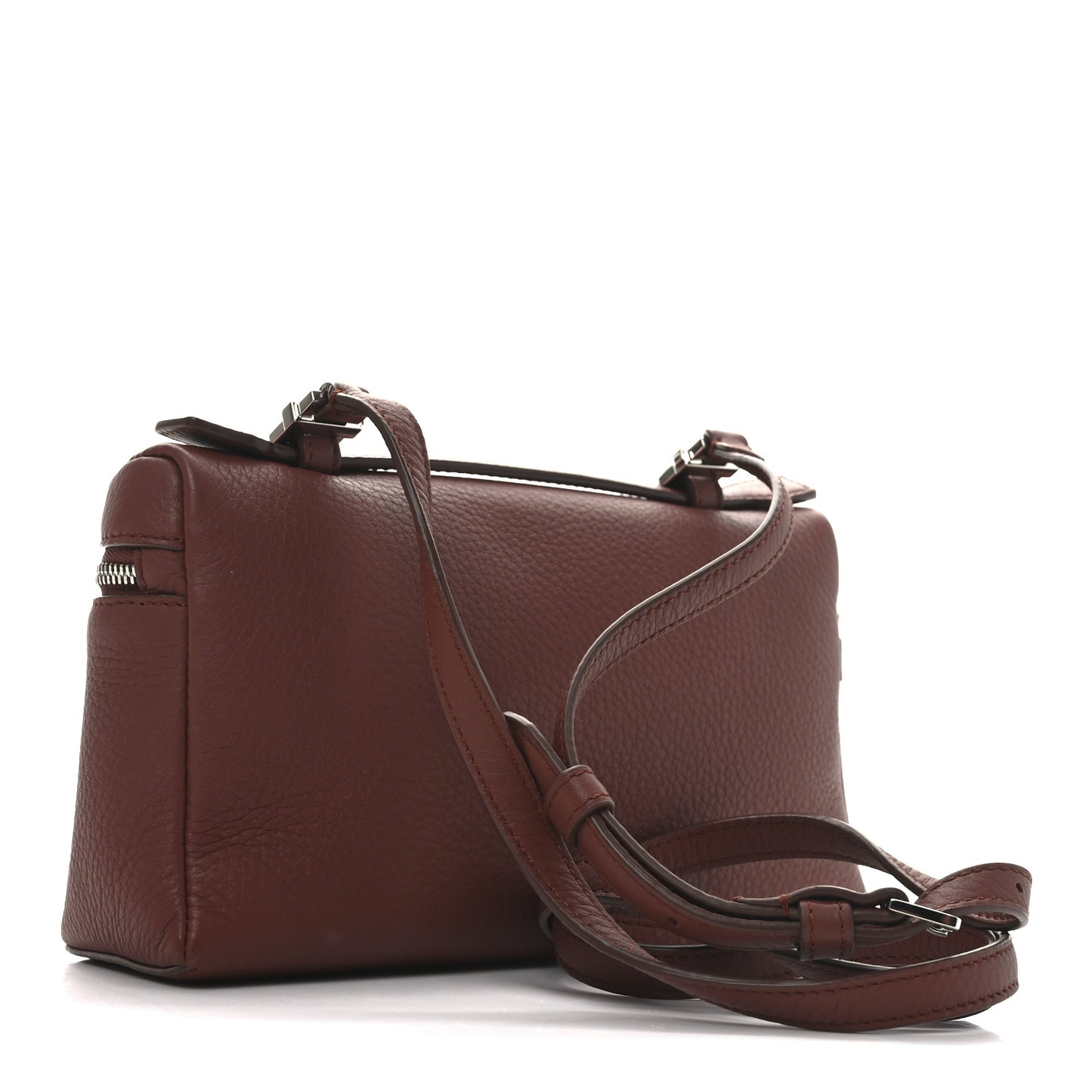 Grained Calfskin L19 Extra Pocket Pouch Kummel