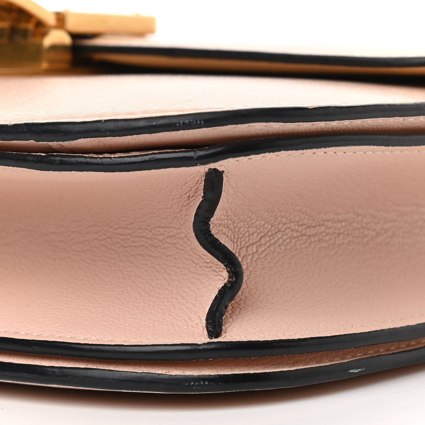Shiny Goatskin Medium Classic Box Flap Bag Blush