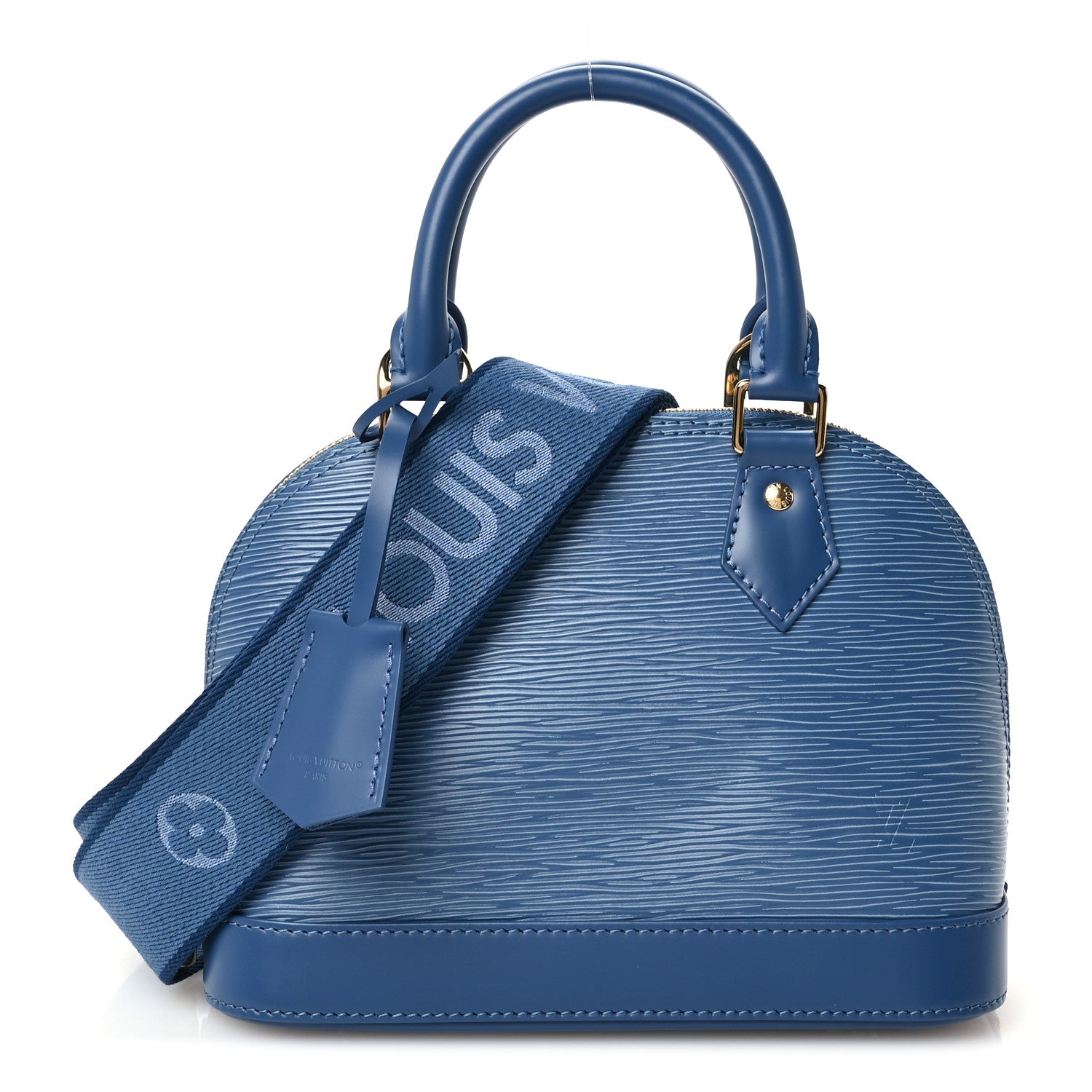 Louis Vuitton Epi Alma BB Denim Blue 1982641 – FASHIONPHILE