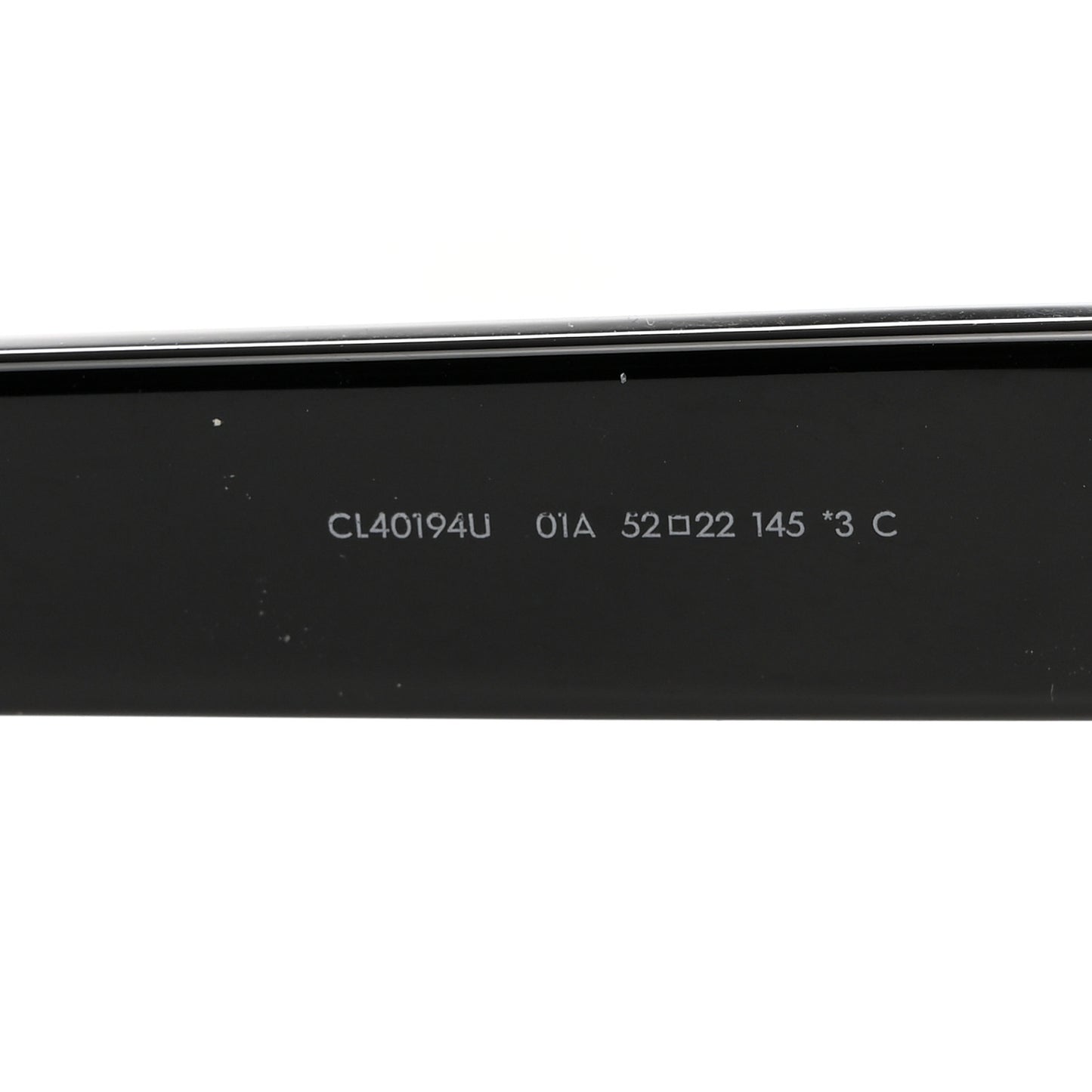 Acetate Triomphe 01 Sunglasses CL 40194U Black