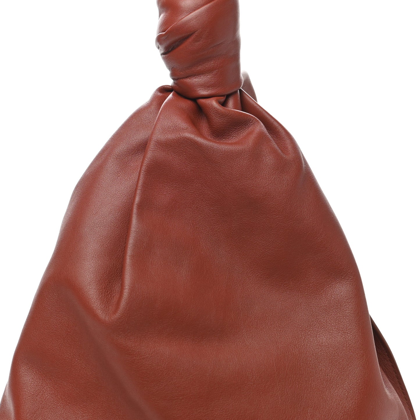 Supple Calfskin BV Twist Rust