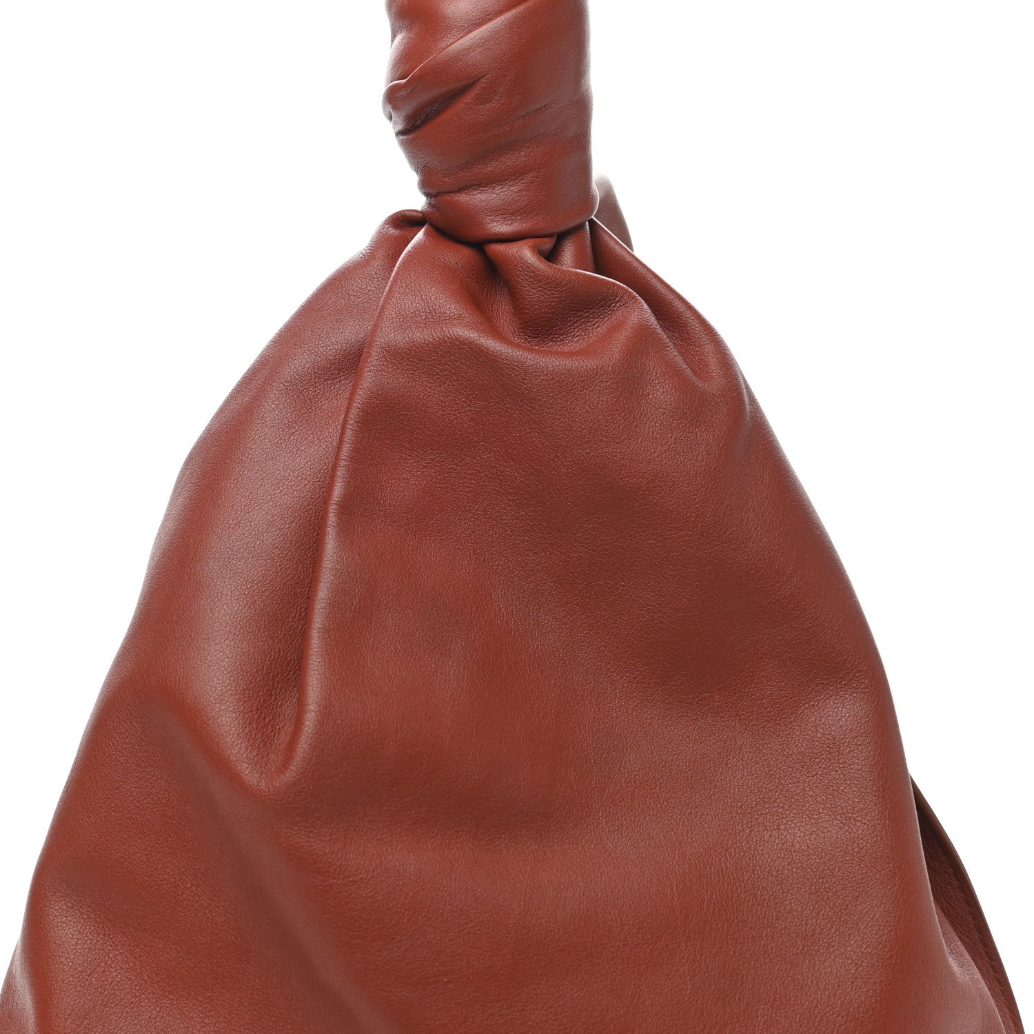 Bottega Veneta Supple Calfskin BV Twist Rust 8 of 11