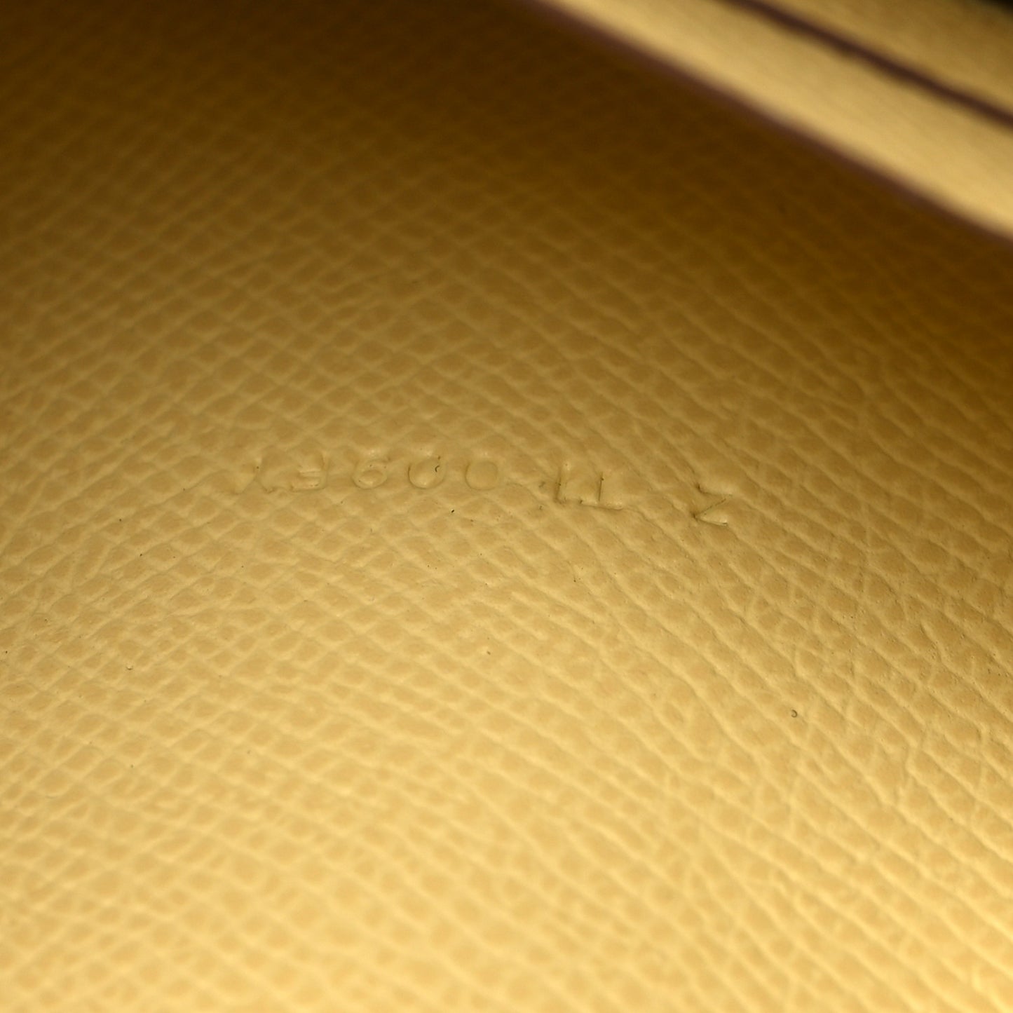 Epsom Constance Long Wallet To Go Wallet Jaune Poussin