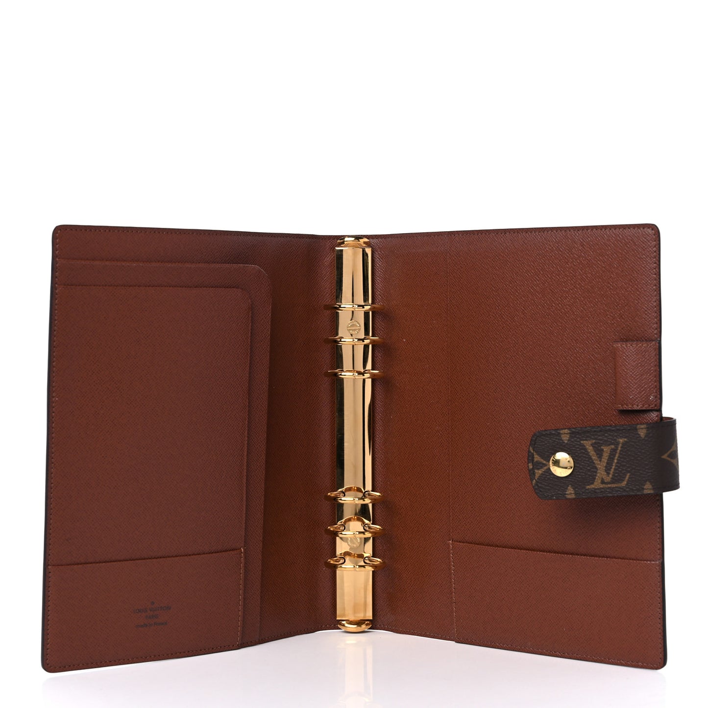 Monogram Large Ring Agenda Cover