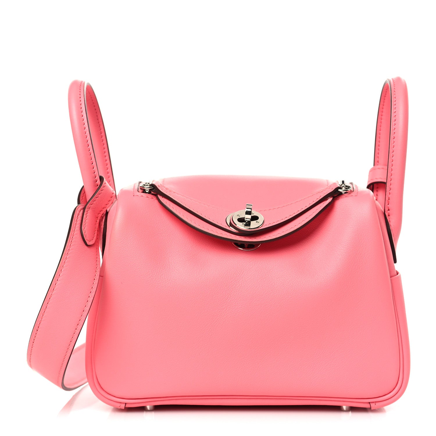 Hermes Swift Mini Lindy 20 Rose Ete 1 of 11
