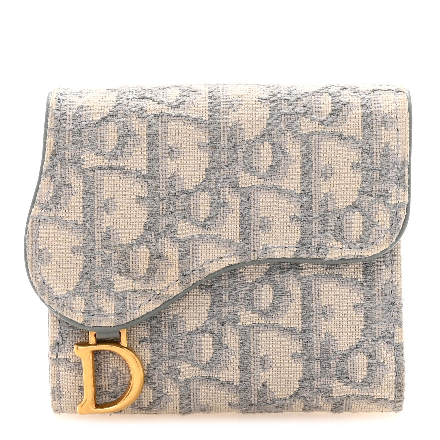 Christian Dior Oblique Saddle Lotus Wallet Grey 1851674 – FASHIONPHILE