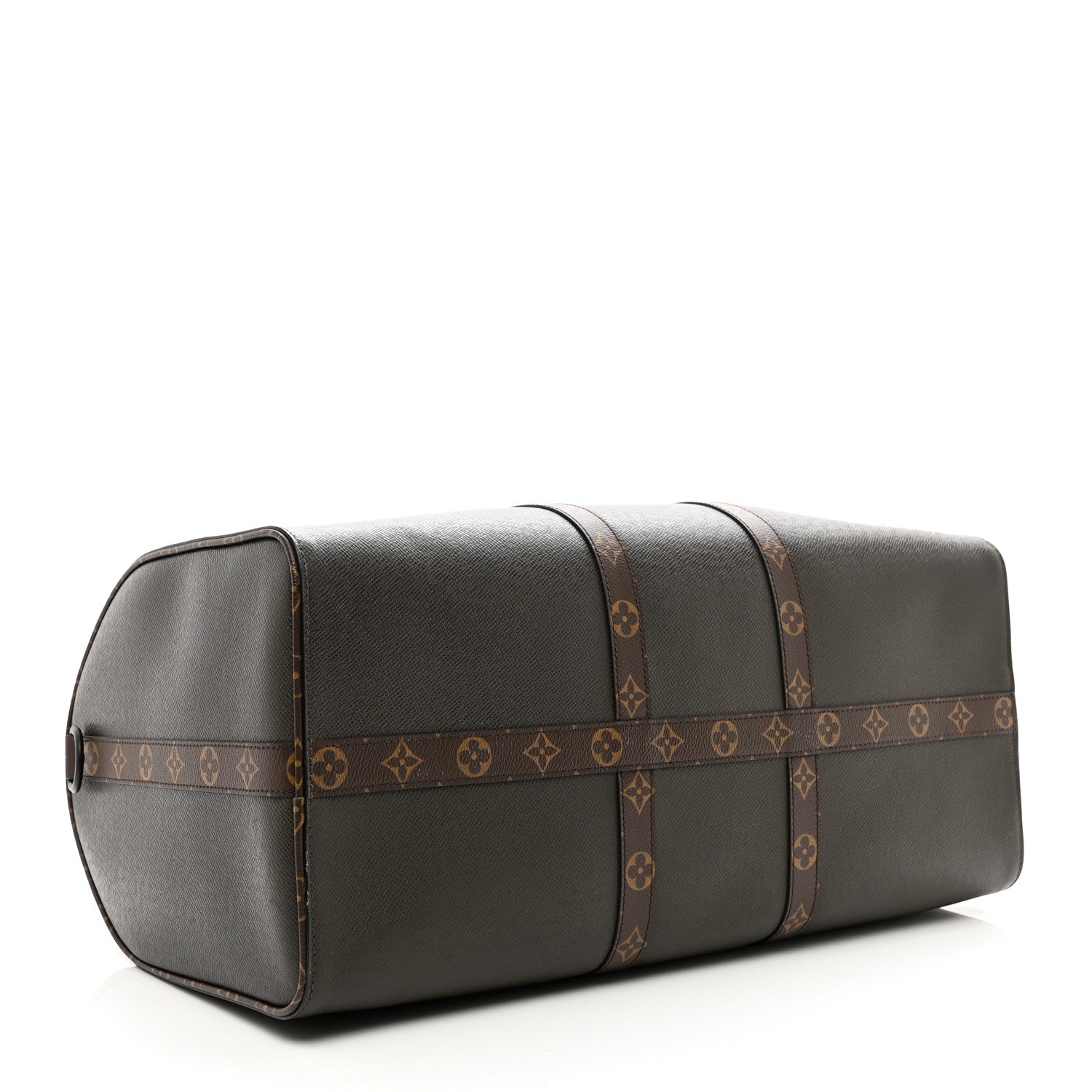 Louis Vuitton Taiga Monogram Keepall Bandouliere 50 Khaki 3 of 8