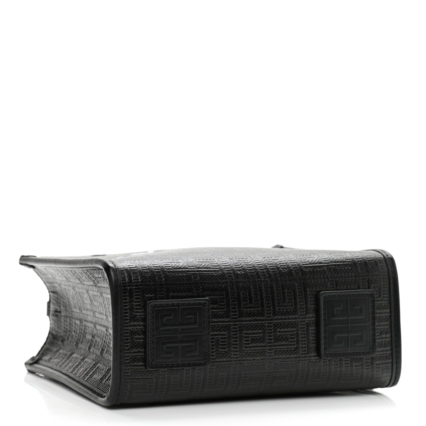 Canvas Mini Bond Shopper 4G Tote Black