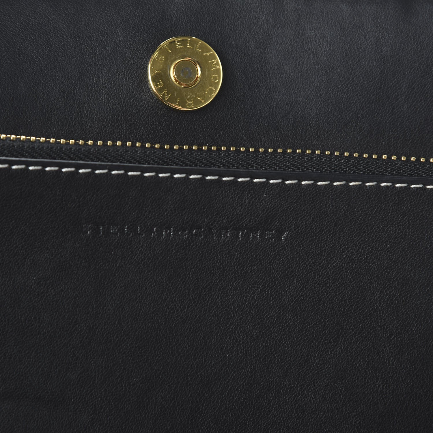 Stella McCartney Raffia Faux Leather Ajouree Tote Sand 8 of 9