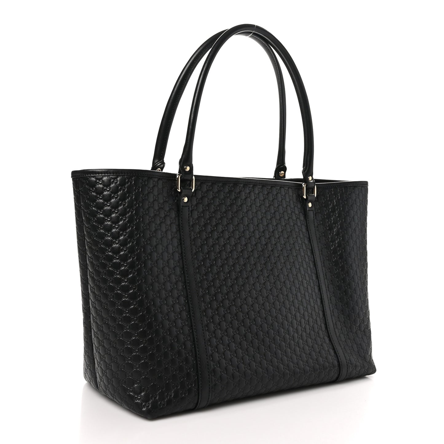Microguccissima Medium Joy Tote Black