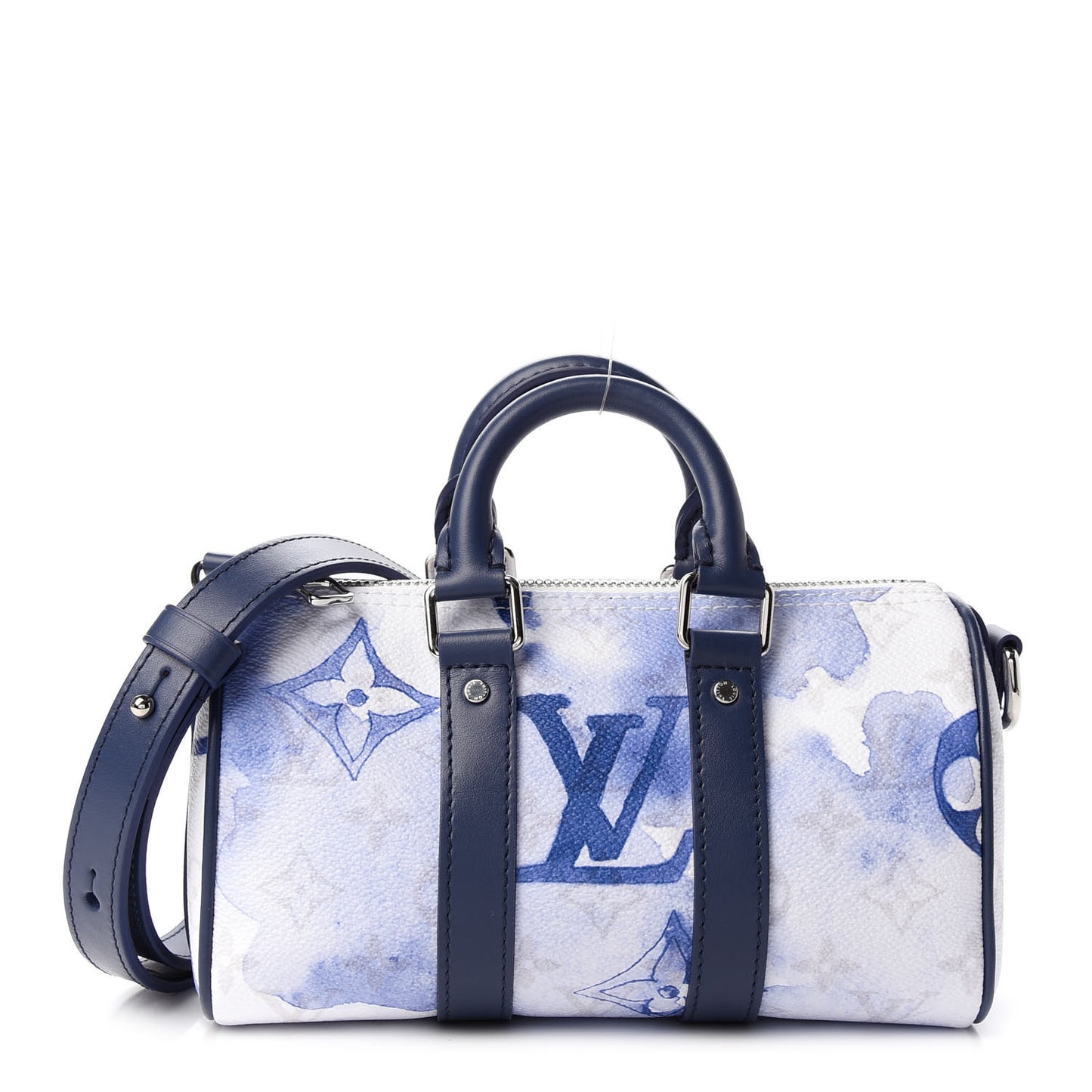 Monogram Watercolor Keepall XS Blue