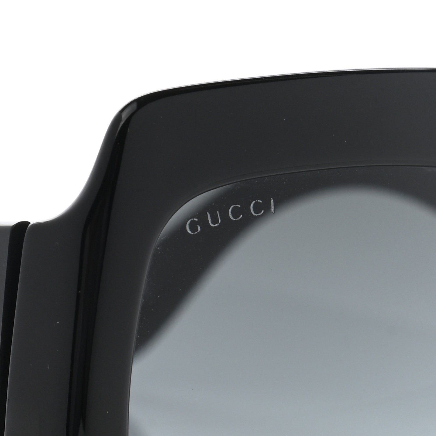 Gucci Acetate Square Frame Sunglasses GG0053S Black 8 of 8