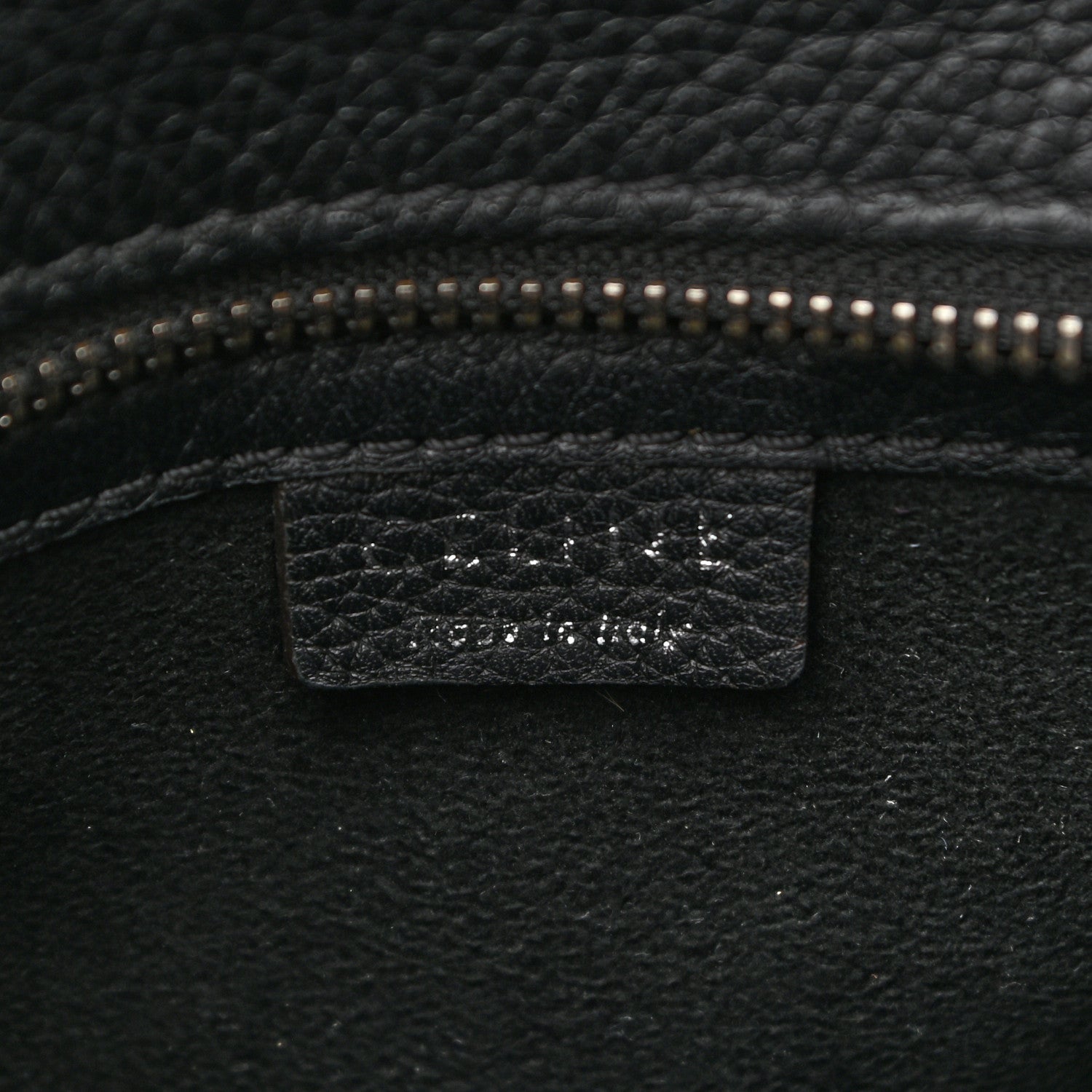 Celine Drummed Calfskin Nano Luggage Black 6 of 11