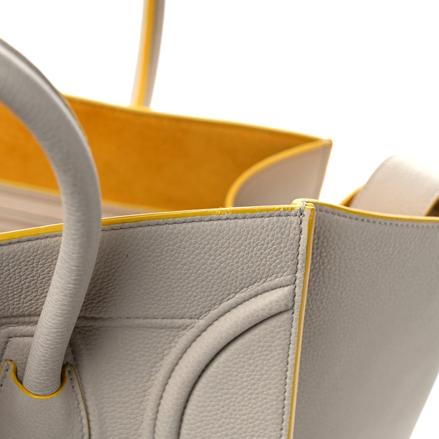 Grained Calfskin Medium Phantom Luggage Powder