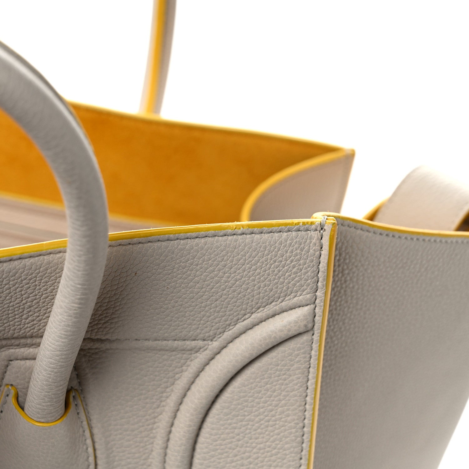 Celine Grained Calfskin Medium Phantom Luggage Powder 13 of 15