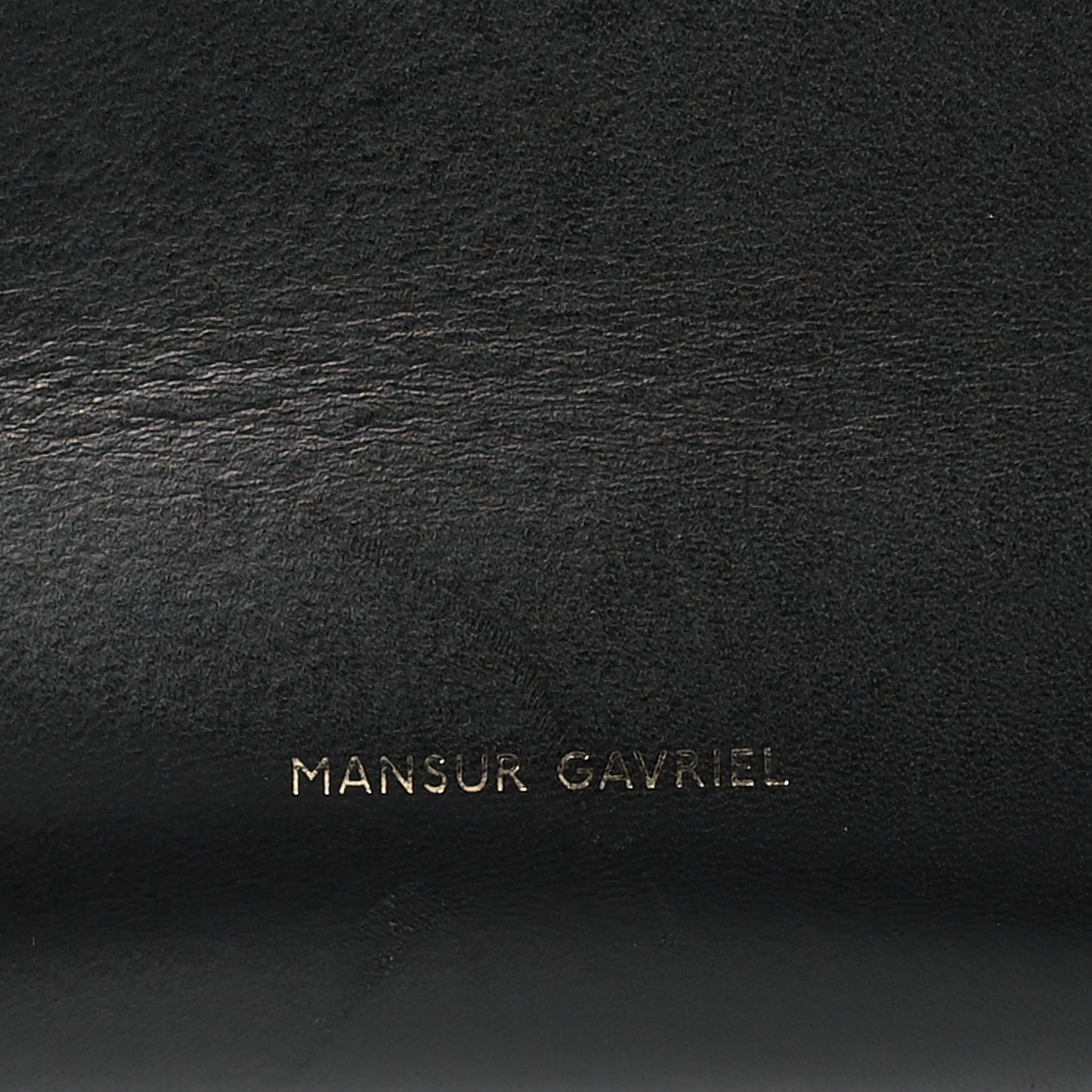 Vegetable Tanned Calfskin Bucket Bag Black Dolly